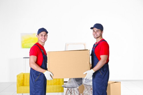 Removal companies in Harrow helping with a residential move