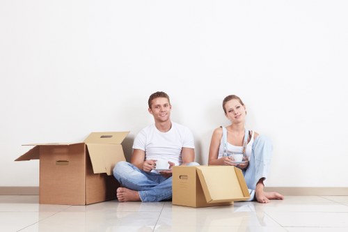 Office move logistics and access planning for a Harrow business