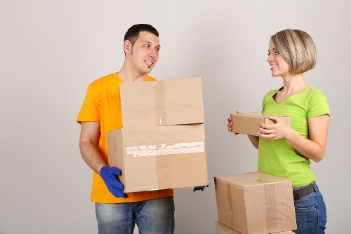 Furniture removal from a local Harrow property